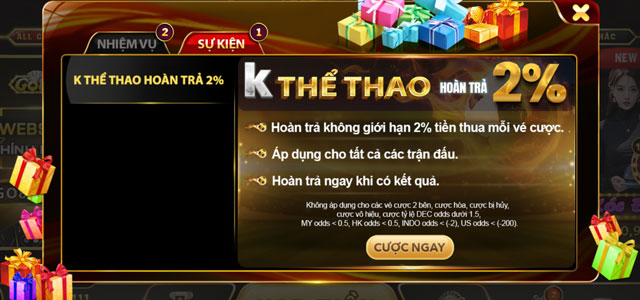 Khuyến mãi Go88